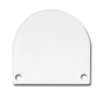 ISOLED 113190 Endkappe EC46 Alu weiß 