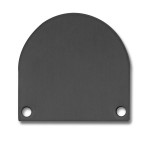 ISOLED 113191 Endkappe EC46 Alu schwarz 