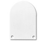 ISOLED 113200 Endkappe EC50 Alu weiß 