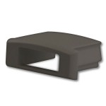 ISOLED 113208 Endkappe EC2B schwarz für SURF12 