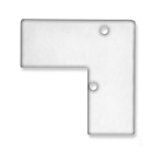 ISOLED 114838 Endkappe EC93 Aluminium eloxiert 