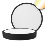 ISOLED 114912 LED Deckenleuchte PRO schwarz, 30W 