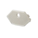 ISOLED 114956 Endkappe E207 für LED Fliesenprofil 