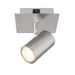 ISOLED 114998 Wandleuchte nickel matt, mit 