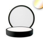 ISOLED 115499 LED Deckenleuchte PRO schwarz, 15W, rund 