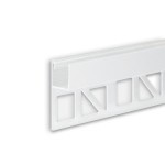 ISOLED 115559 LED Fliesenprofil UP10, weiß RAL 9003 