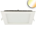 ISOLED 115601 LED Downlight, rund ultraflach weiß 