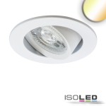 ISOLED 115605 LED Einbauleuchte Slim68 Alu weiß 