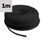 ISOLED 115751 Kabel PVC ummantelt, schwarz, Meterware 