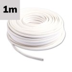 ISOLED 115753 Kabel PVC ummantelt, weiß, Meterware 