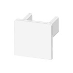 ISOLED 115862 Endk. EC218 weiß f. LED Fliesenp. UP8 