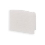 ISOLED 115951 Endkappe EC225 für Profil MAXI-AB V2 weiß, 1 STK 