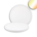 ISOLED 116712 LED Deckenleuchte Slim300 PRO, 18W, weiß, IP44, DN300, ColorSwitch, Up&Down 