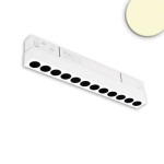 ISOLED 116753 Track48 Rasterleuchte 22cm weiß, 12W, 48V DC, 3000K, DALI 