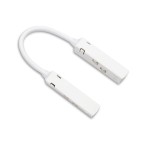 ISOLED 116777 Track48 Linear-Verbinder flexibel, 180° biegbar, weiß 