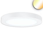 ISOLED 116830 LED Aufbau/Einbauleuchte Flex Pro DN300, 22W, weiß, ColorSwitch 