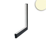 ISOLED 116983 Track48 Eckleuchte vertikal schwarz, 20W 