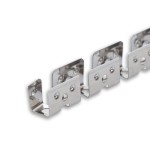 ISOLED 116994 LED Aufbauprofil eloxiert, gezahnt und 