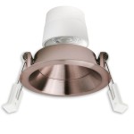 ISOLED 117135 LED Einbaustr. Back68, rosegold, rund 