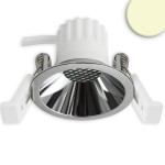 ISOLED 117273 LED Einbaustrahler BACK45, alu glänzend 