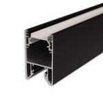 ISOLED 117382 LED Leuchtenprofil HALON Aluminium schwarz 