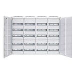 f-tronic 7110228 AP Feldverteiler FV4-5, 4-feldrig, 5r, 800x1050x165mm 