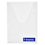 f-tronic 7110394 Plantasche mit Aufdruck, 310x225mm,für ZS und Verteiler 