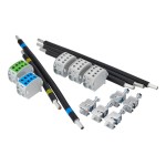 f-tronic 7110399 Einspeisekabelsatz 50mm², Einspeisung von unten 