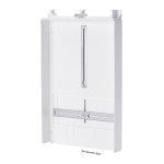 f-tronic 7110612 Zählertrageplatte 3, ZSZTP-3, oberer Zähler 