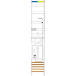 f-tronic 7143022 Zählerfeld ER9L-PV, 1-feldrig, H=1350mm, 1-eHZ, Kaskade, 1 HSP, 1 Res. 