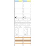 f-tronic 7143052 Zählerfeld ER29-HSP, 2-feldrig, H=1350mm, 2-eHZ, 2 HSP, 2 Res. 