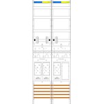 f-tronic 7143215 Zählerfeld E19ER9DS-HSP, 2-feldrig, H=1350mm, 3-eHZ, mit DS, 3 HSP, 1 Res. 