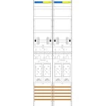 f-tronic 7143266 Zählerfeld E219DS-HSS,H=1350mm, 2-feldrig, 4-eHZ mit DS, 4 HSS 