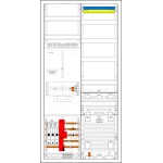 f-tronic 7190070 Komplettschrank 3HZ721APZRFZ63D01ÜS, 1 ZP, 1 VAPZRFZ inkl. APL, SLS 63A, SPVGD01, ÜSS, 2 PPV,1 PL100 