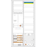 f-tronic 7190084 Komplettschrank 3HZ721APZ63B6, 1 ZP, 1 VAPZ inkl. APL, SLS 63A, SPVGB6, 2 PPV, 1 PL100 
