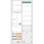 f-tronic 7190118 Zählerschranksystem 3HZ721APZRFZ63B10, 1 ZP, 1 VAPZRFZ inkl. APL, SLS 63A, SPVGB10, 2 PPV, 1 PL100 