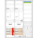 f-tronic 7190610 Zählerschranksystem 3HZ732APZRFZ50D01ÜS-16, 2 ZP 16mm²,1 VAPZRFZ inkl. APL, SLS50A,ÜSS,SPVGD01,2PPV,1PL150 