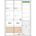 f-tronic 7190616 Zählerschranksystem 3HZ732APZRFZB6-16,2 ZP 16mm², 1 VAPZRFZ inkl. APL, SPVGB6, 2 PPV, 1 PL150 