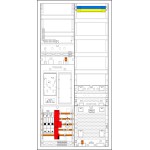 f-tronic 7195152 EHZ721APZRFZ63B10ÜS,1ZP,DS,1R, 1 VAPZRFZ inkl. APL, SLS 63A, ÜSS, SPVGB10, 2 PPV, 1 PL150 