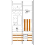 f-tronic 7198001 Wandlerschrank eHZ 100A, EHZ721W100LS, NH-Trenner 160A, LS-Schalter B6A 3-polig 25kA 