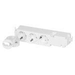 f-tronic 7290113 Steckdose 3-fach, für Kleinvert. Jumbo/Vision, STECKD3 