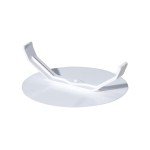 f-tronic 7390016 Feder-Steckdeckel E109A, für UP-Dosen Ø 60mm 