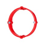 f-tronic 7390028 Putzausgleichsring E130, t=12mm, Schraubabstand 60mm 
