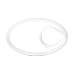f-tronic 7410003 Fixierungsclip f-clip, für Rohre/Kabel, bis Schlitzbreite 55mm 