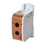 f-tronic 7730088 Reihenklemme 185mm², 1polig, braun, CU/AL, RKA185br 