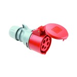 PC Electric 215-6TT Kupplung 16A 5p schraublos 6h rot Kunststoff schraublose Klemme IP44 