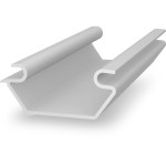 # K2 Systems 2002767 Einlegeschiene Kabelclip 8cm 20 Stück 