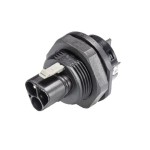 Wieland 96.032.5053.1 Geräteanschluss Stecker 3-polig 250V D=10-14mm sw 