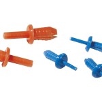 HellermannTyton HTWD-R6 Spreizniet 6.0-6.4mm PA6 orange 500 Stück 