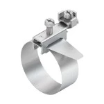 Kleinhuis 37/6 Erdungs-Bandschelle mit Anschlußklemme 